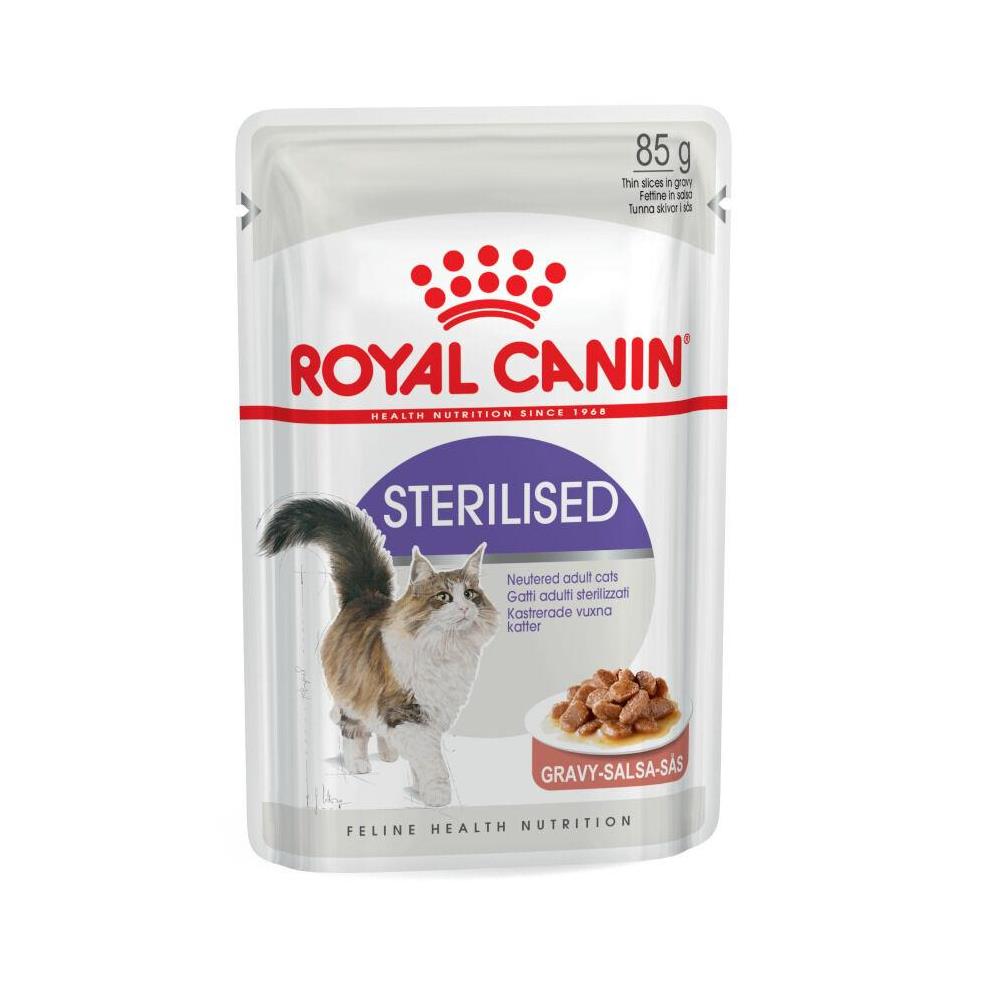 ROYAL GATO STERILIZED EN SALSA 85GRS