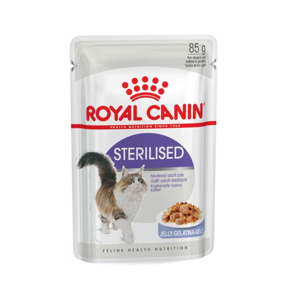 ROYAL GATO STERILIZED EN GELATINA 85G