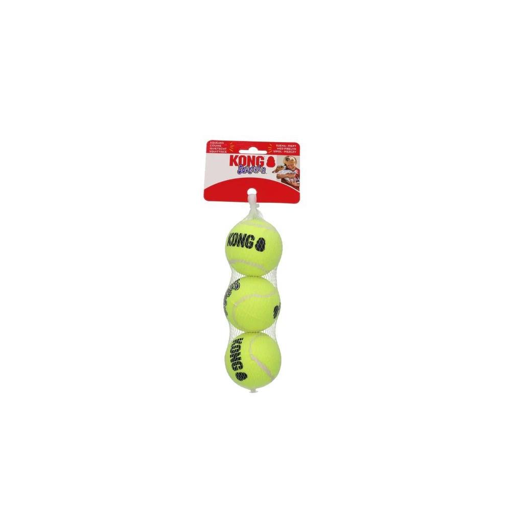 AIR KONG SQUEAKER TENNIS BALL MEDIUM x 3