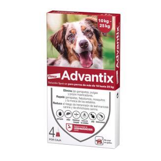 COPEMA PIPETA ADVANTIX PERRO DE 10 HASTA 25KG (4 x 2.5