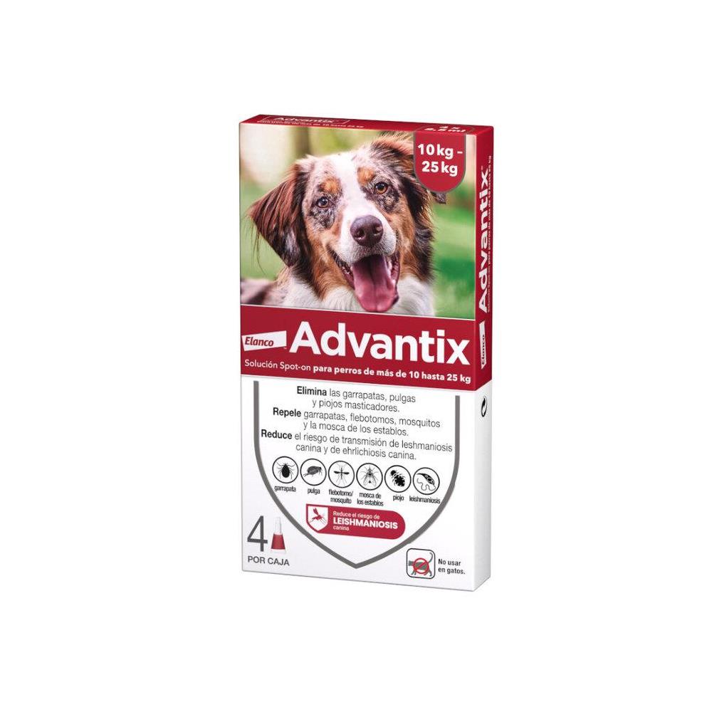 COPEMA PIPETA ADVANTIX PERRO DE 10 HASTA 25KG (4 x 2.5