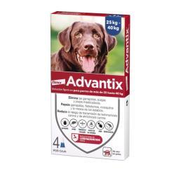 COPEMA PIPETA ADVANTIX PERRO + 25KG (4 x 4.0 ML)