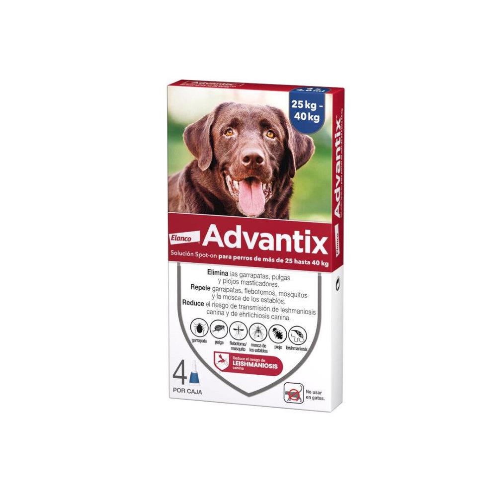 COPEMA PIPETA ADVANTIX PERRO + 25KG (4 x 4.0 ML)