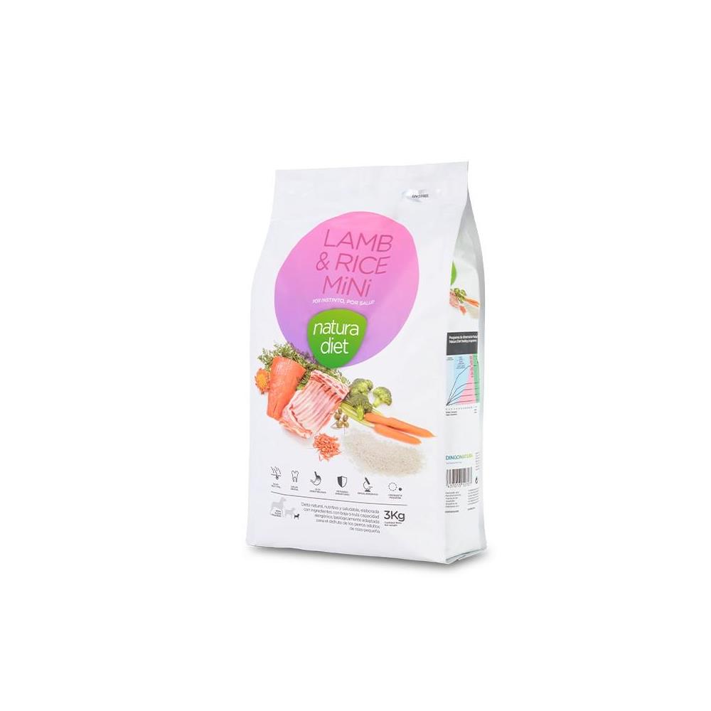 NATURA DIET LAMB & RICE MINI 3 KG