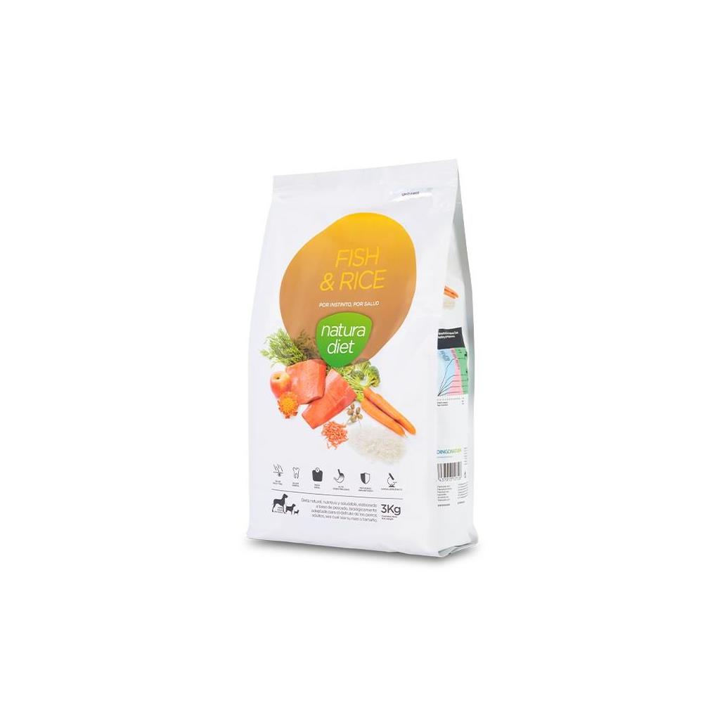 NATURA DIET FISH & RICE 500 G