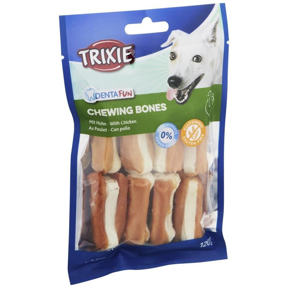 DENTA FUN HUESO DE MASCAR POLLO 5CM