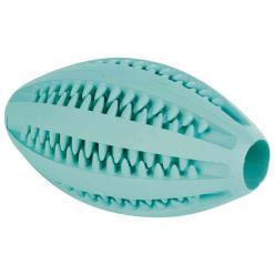 TRIXIE PELOTA RUGBY DENTA FUN CAUCHO CON MENTA