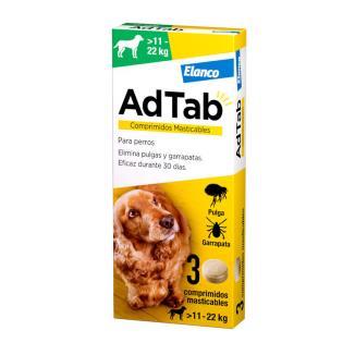ADTAB DOG MASTICABLE 11-22KG     3-COMPRIMIDOS