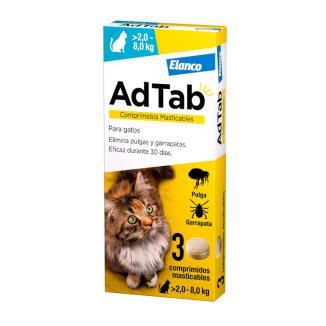 ADTAB CAT MASTICABLE  2,00-8,00KG      3-COMPRIMIDOS