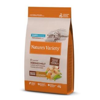NATURE´S VARIETY  DOG PUPPY MED/MAX HEALT GRAINS CHICKEN 10KG