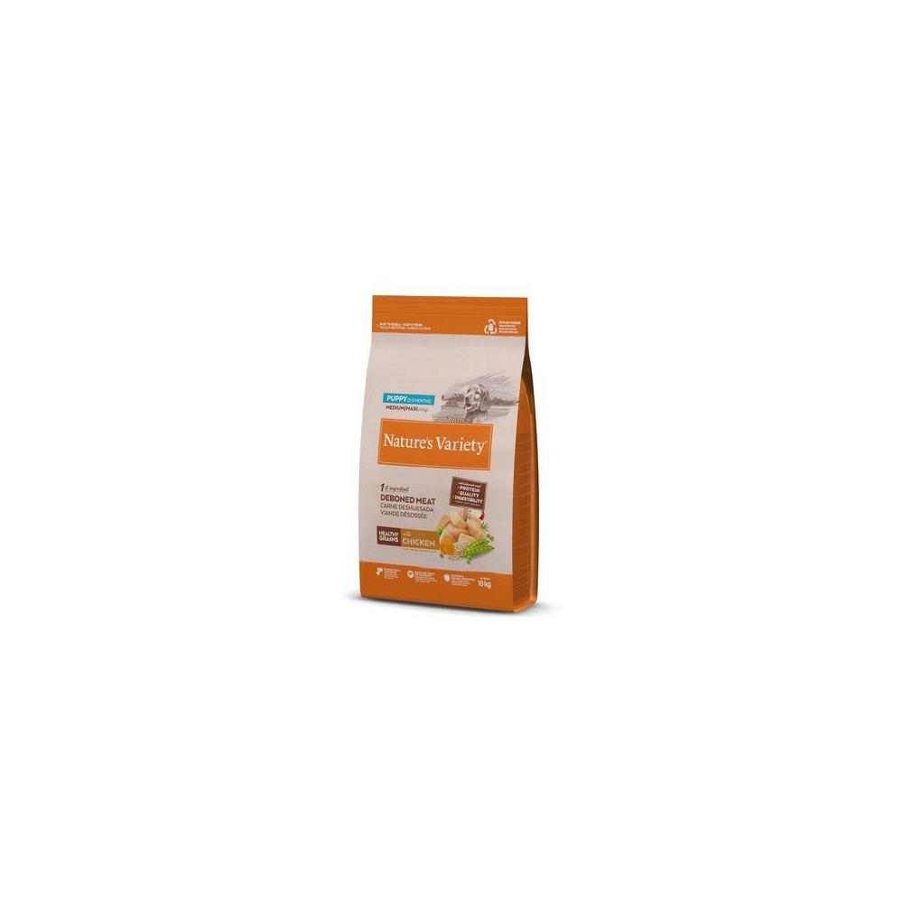 NATURE´S VARIETY  DOG PUPPY MED/MAX HEALT GRAINS CHICKEN 10KG