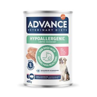 ADV. VET. DIETS DOG LATA HYPOALLERGENIC CERDO 400G