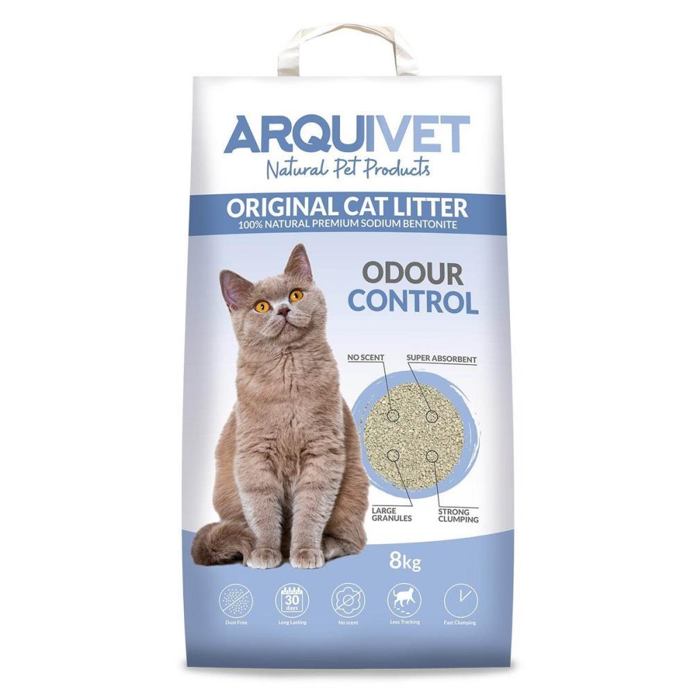 ORIGINAL CAT LITTER ODOR CONTROL-SODIUM BENTONITE N 8KG