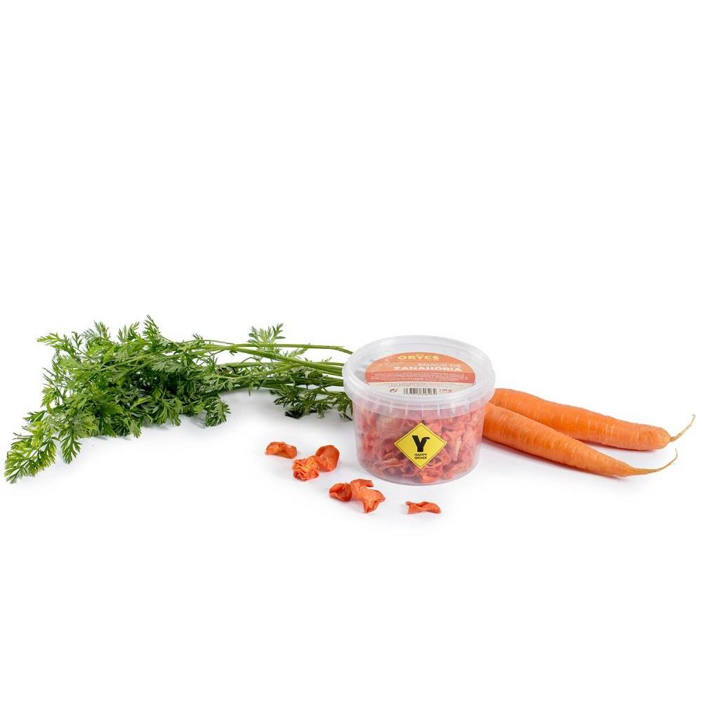 MINIORYCS SNACK ZANAHORIA 120G