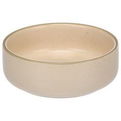 FLAMINGOV COMEDERO Y BEBEDERO LADO REDONDO BEIGE 750ML