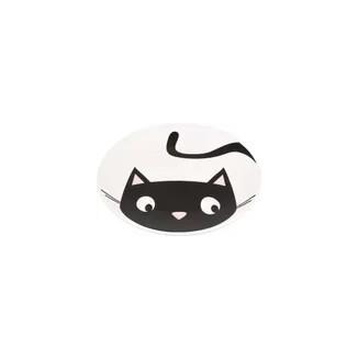 FLAMINGO COMEDERO  GATO GUUS CERAMICA BLANCO 12,7CM