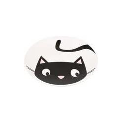 FLAMINGO COMEDERO  GATO GUUS CERAMICA BLANCO 12,7CM