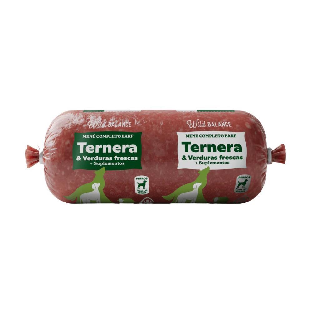 PERROS BARF TERNERA 0.5KG WILD BALANCE