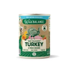 COMIDA COCINADA AL VAPOR DE PAVO Y VERDURAS