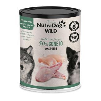 NUTRADOG CONEJO Y POLLO 400GR
