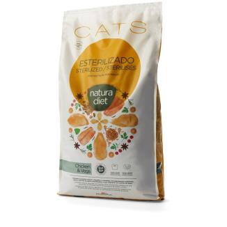 NATURA DIET CATS STERILIZED CHICKEN & VEGS 8KG