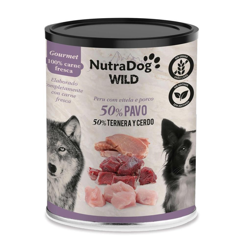 NUTRADOG WILD PAVO TERNERA Y CERDO 200G