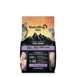 NUTRADOG WILD SEMIHÚMEDO PUPPY POLLO CERDO PESCADO 10KG