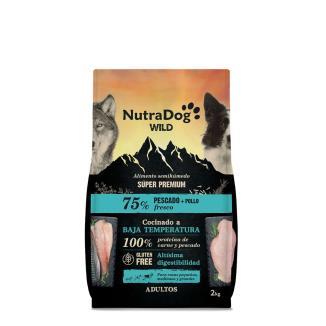 NUTRADOG WILD SEMIHÚMEDO ADULT PESCADO + POLLO 2KG