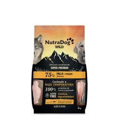 NUTRADOG WILD SEMIHÚMEDO ADULT POLLO + PESCADO 2KG