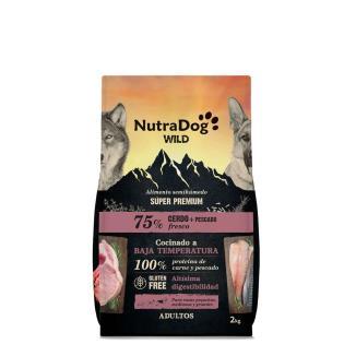 NUTRADOG WILD SEMIHÚMEDO ADULT CERDO + PESCADO 2KG