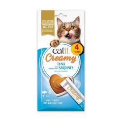 CATIT CREAMY ATUN Y SARDINAS 4X10G