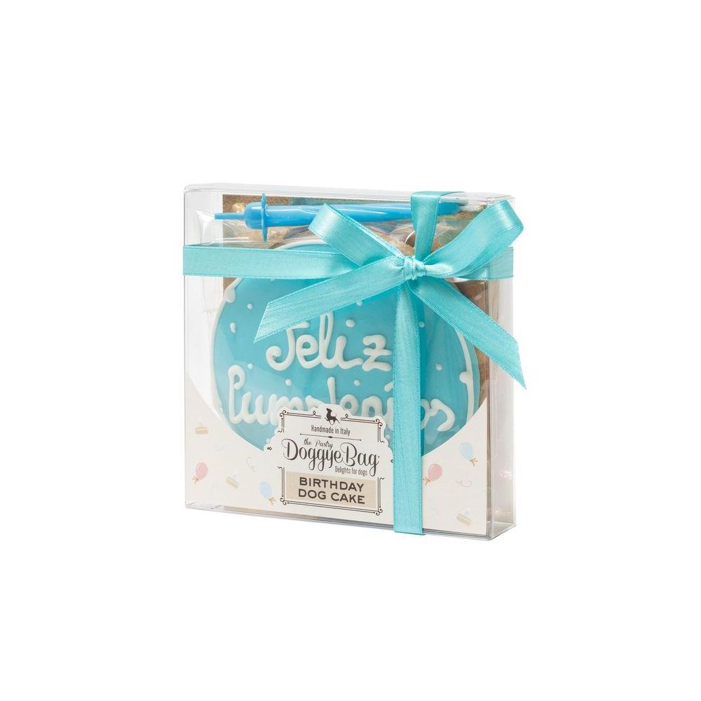 BRYOCAN TARTA DE CUMPLEAÑOS AZUL DOGGYEBAG  120GR