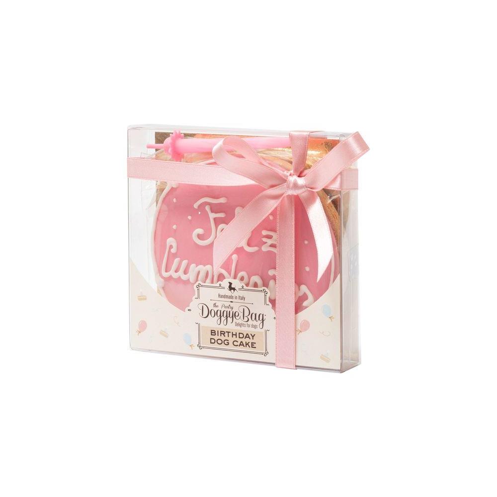 BRYOCAN TARTA DE CUMPLEAÑOS ROSA DOGGYEBAG  120GR
