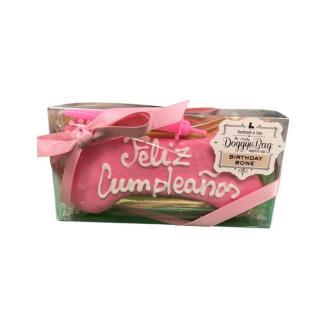 BRYOCAN HUESO CUMPLEAÑOS ROSA 85GR