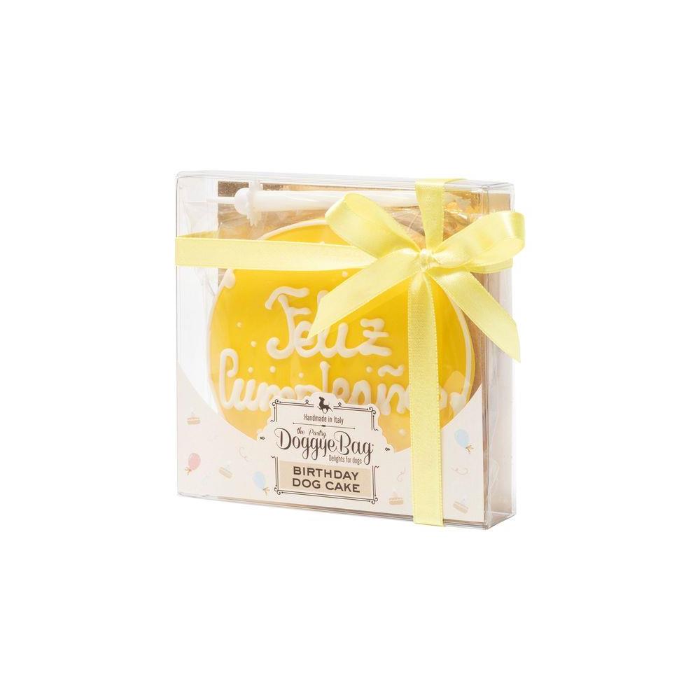 BRYOCAN TARTA DE CUMPLEAÑOS AMARILLO DOGGYEBAG 120GR