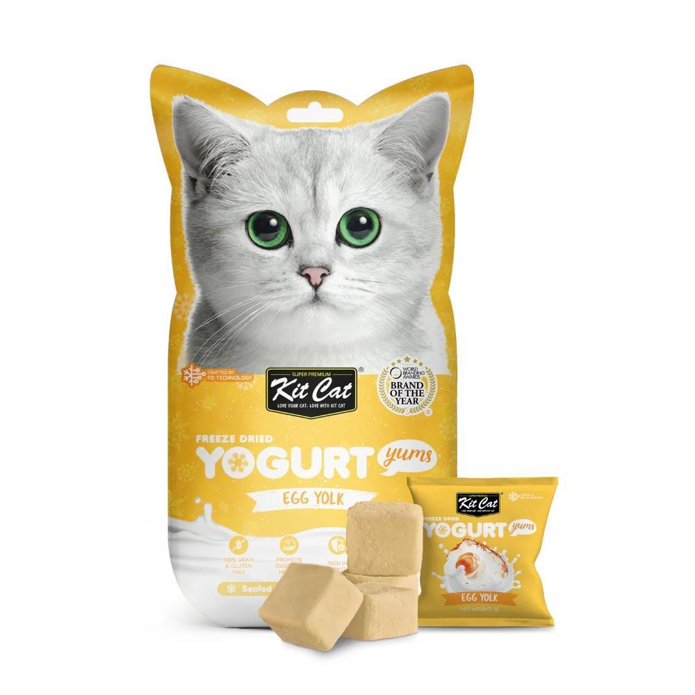 KIT CAT YOGURT LIOFILIZADO YEMA DE HUEVO