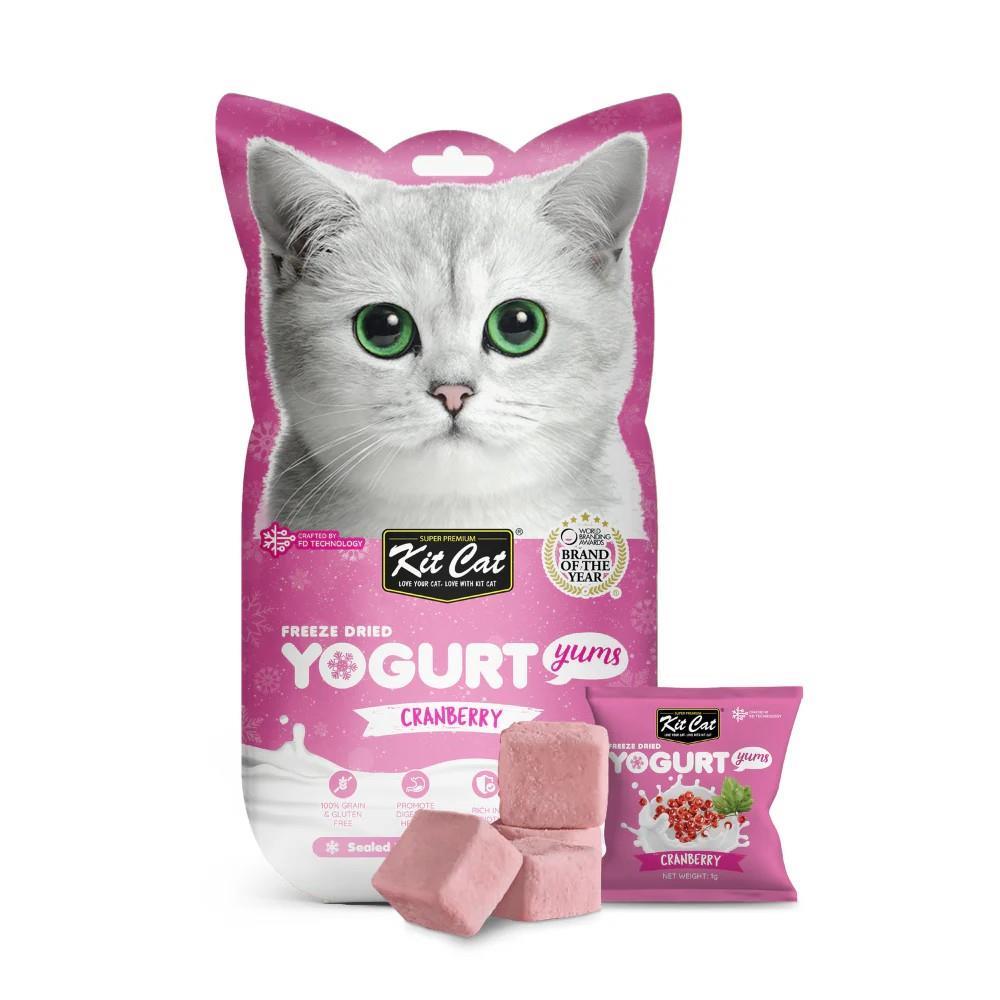 KIT CAT YOGURT LIOFILIZADO ARANDANO ROJO