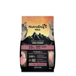 NUTRADOG WILD SEMIHÚMEDO 10KG CERDO + PESCADO