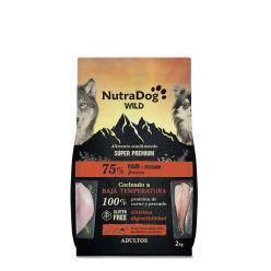 NUTRADOG WILD SEMIHÚMEDO 10KG PAVO + PESCADO
