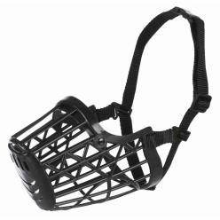 TRIXIE BOZAL PLASTICO NEGRO L 31CM