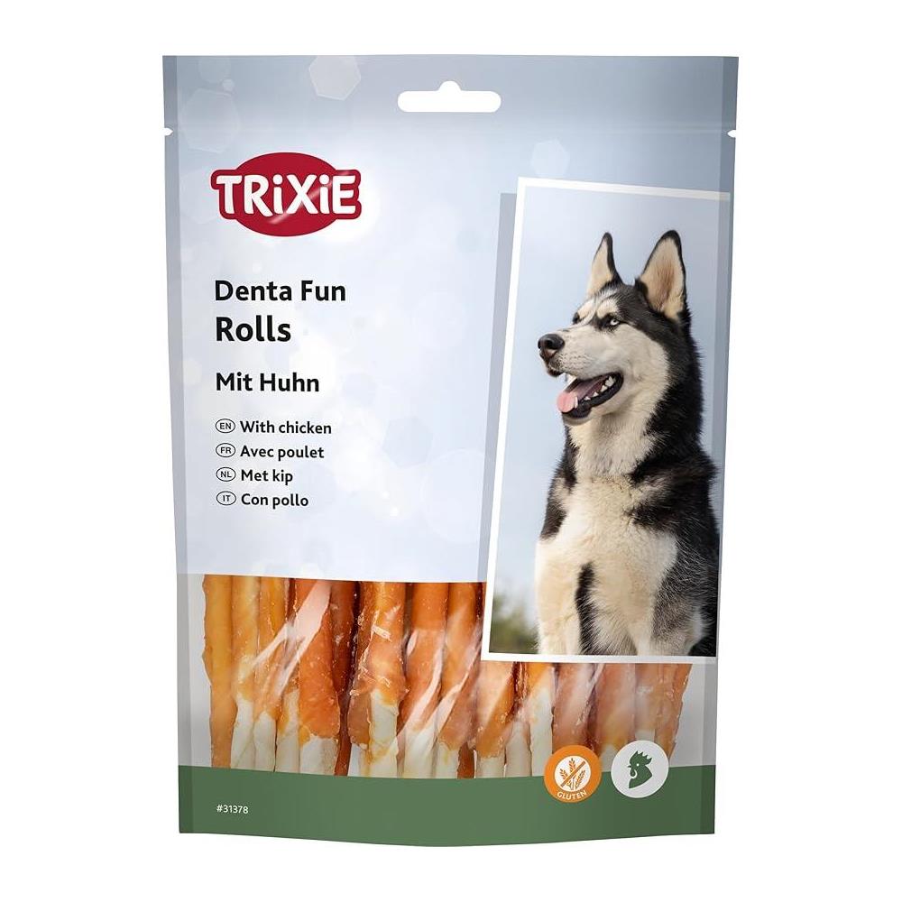 DENTA FUN 30 ROLLITOS DE POLLO 12CM