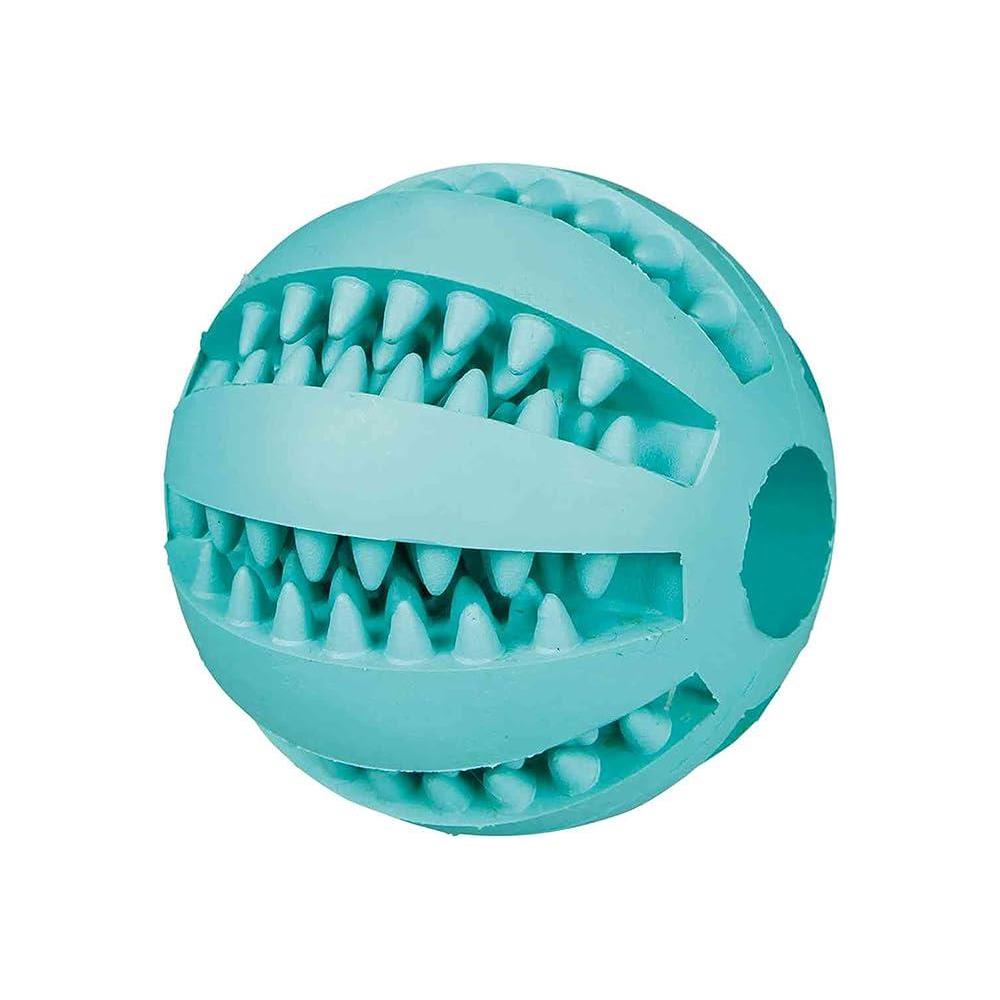 TRIXIE PELOTA DENTAL FUN CAUCHO NATURAL 5 CM CON MENTA