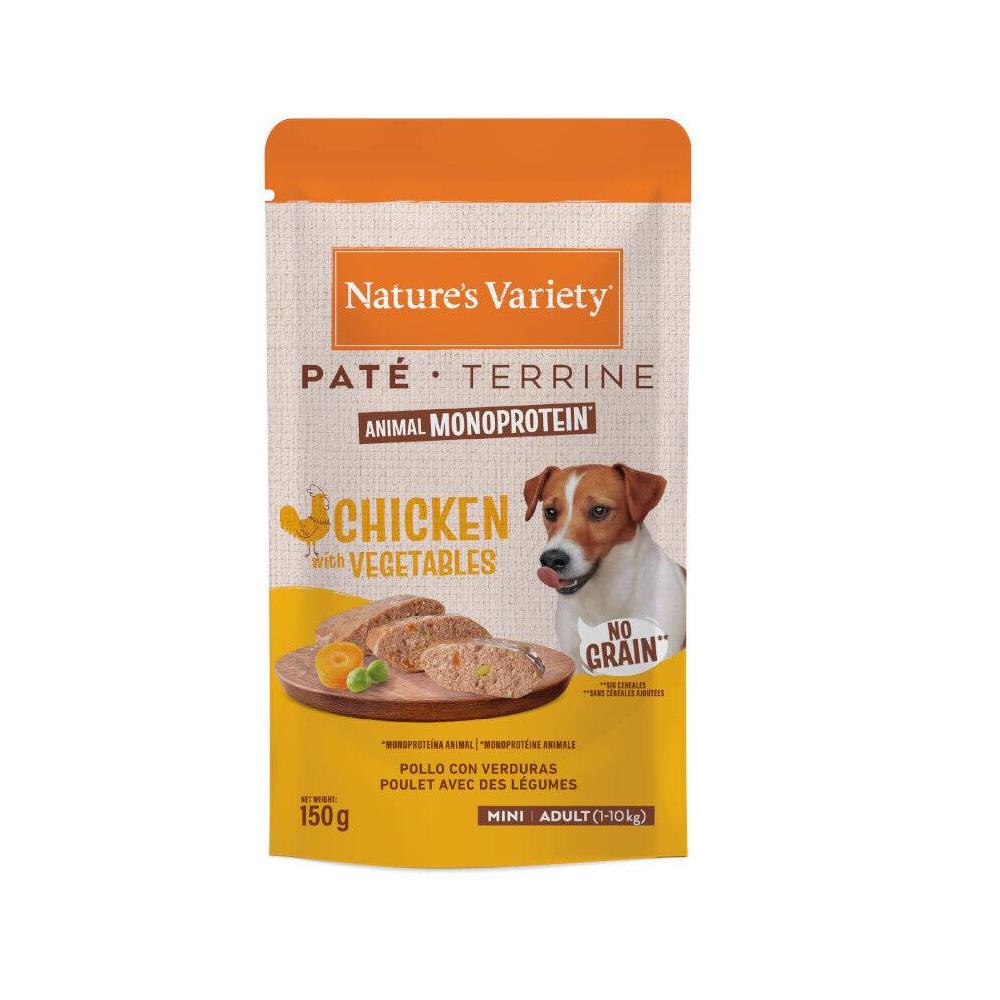NATURE´S VARIETY DOG POLLO 150GRS
