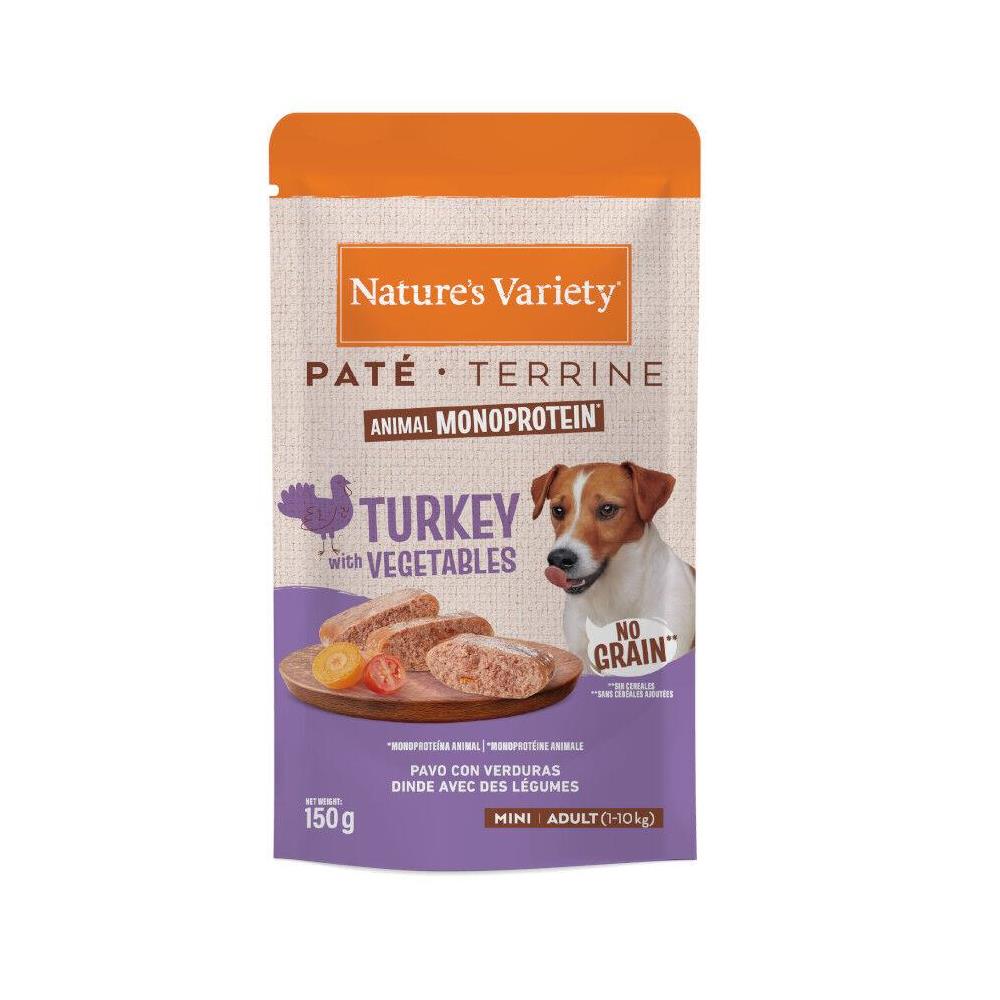 NATURE´S VARIETY DOG PAVO 150GRS