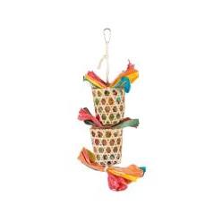 JUGUETA NATURAL CON CUERDA SISAL 35CM