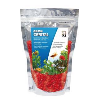 GRAVA CRISTAL ROJO 400GR
