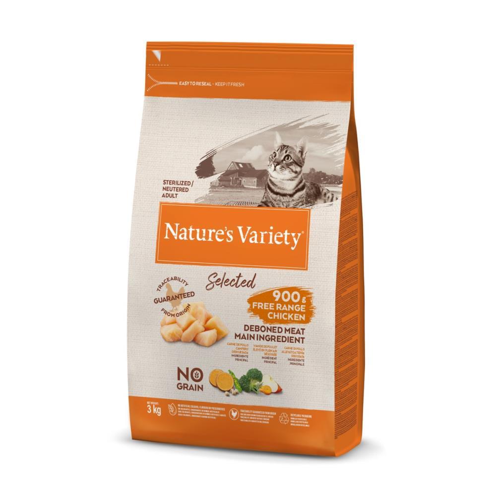 NATURE´S VARIETY STER. POLLO 3KG