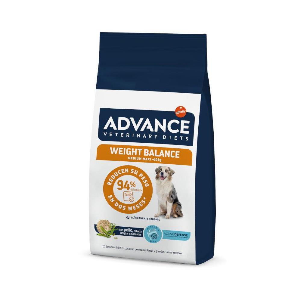 ADV VET DIET WIEGHT BALANCE MED-MAX 12KG