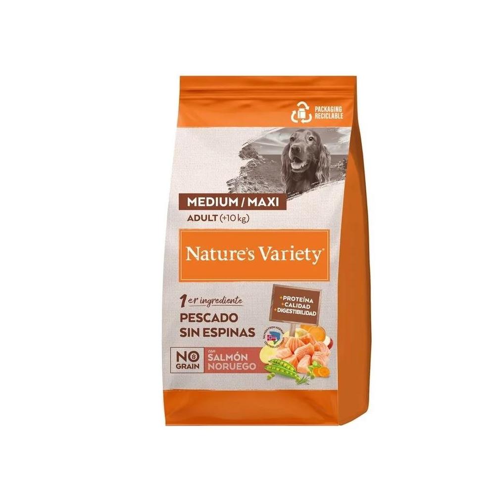 NATURE´S VARIETY MED/MAX SALMON 10KG