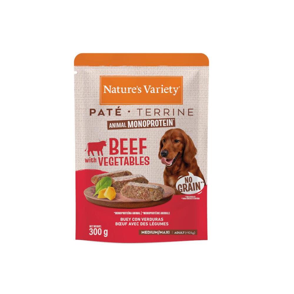 NATURE´S VARIETY DOG BUEY 300GR
